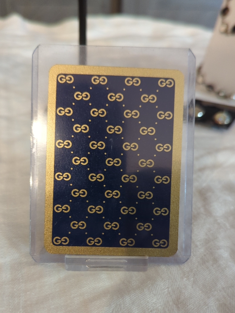 Gucci 3💎 Playing Card in protective case